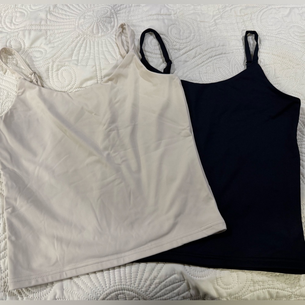 Like new black & beige tank bundle
